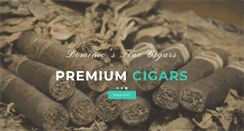 Desktop Screenshot of dominicsfinecigars.com